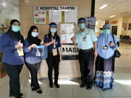 Faceshield 2 Timbalan Pengarah Hosp Tamp