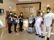 Faceshield Timbalan Pengarah Hosp Tampin